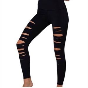 Cut up cotton leggings!